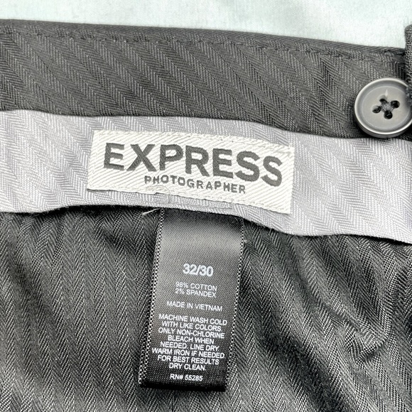 Express Men’s 32/30 Photographer Pants, Black - Picture 3 of 3